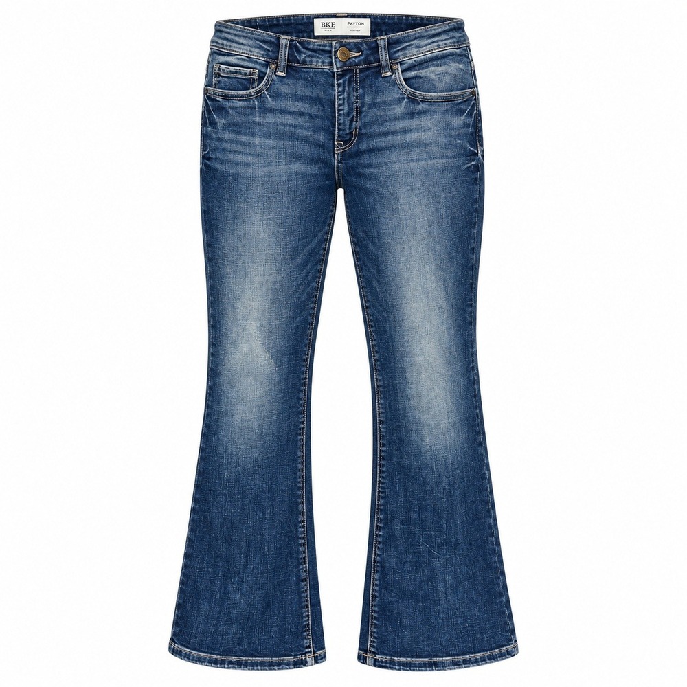 BKE Payton Y2K Western Bootcut Jeans Womens 29 Indie Sleaze Boho Denimcore Retro